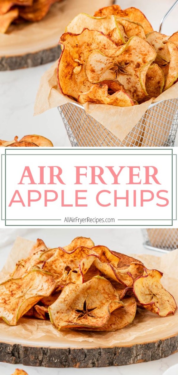air fryer apple chips long pin copy