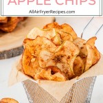 air fryer apple chips short pin