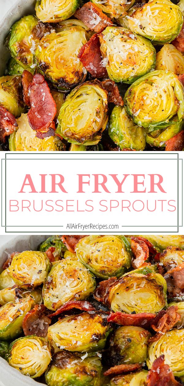 Air Fryer Brussel Sprouts With Bacon