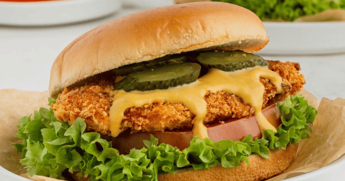 Air Fryer Chicken Sandwich (Chik-Fil-A Copycat) - allairfryerrecipes.com