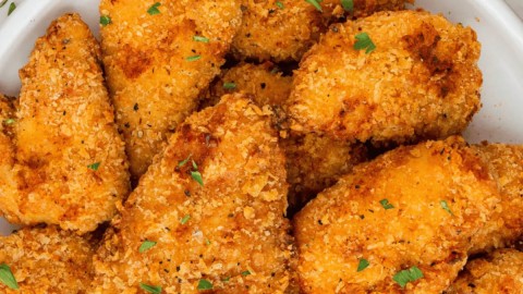 Air-fryer chicken nuggets recipe