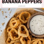 air fryer banana peppers pinterest short pin