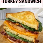 air fryer turkey sandwich pinterest short pin