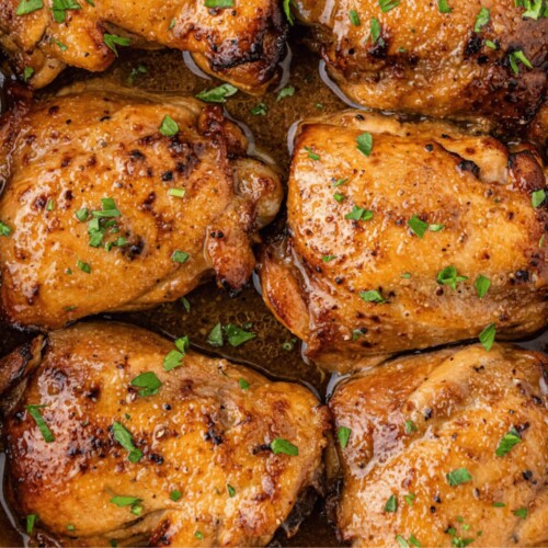 Easy Air Fryer Marinated Chicken Thighs Recipe