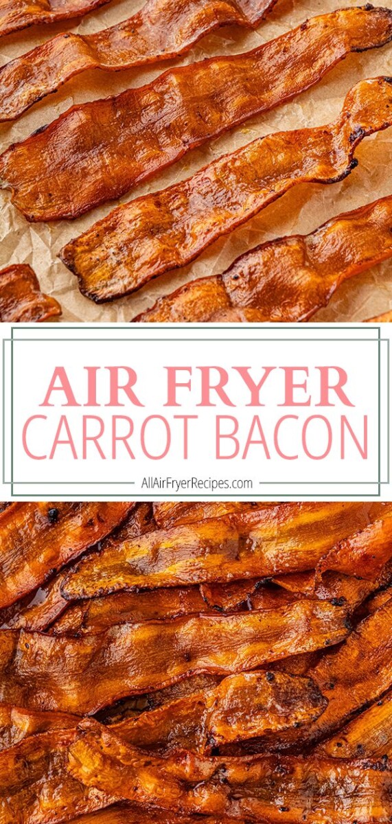 air fryer carrot bacon pinterest long pin