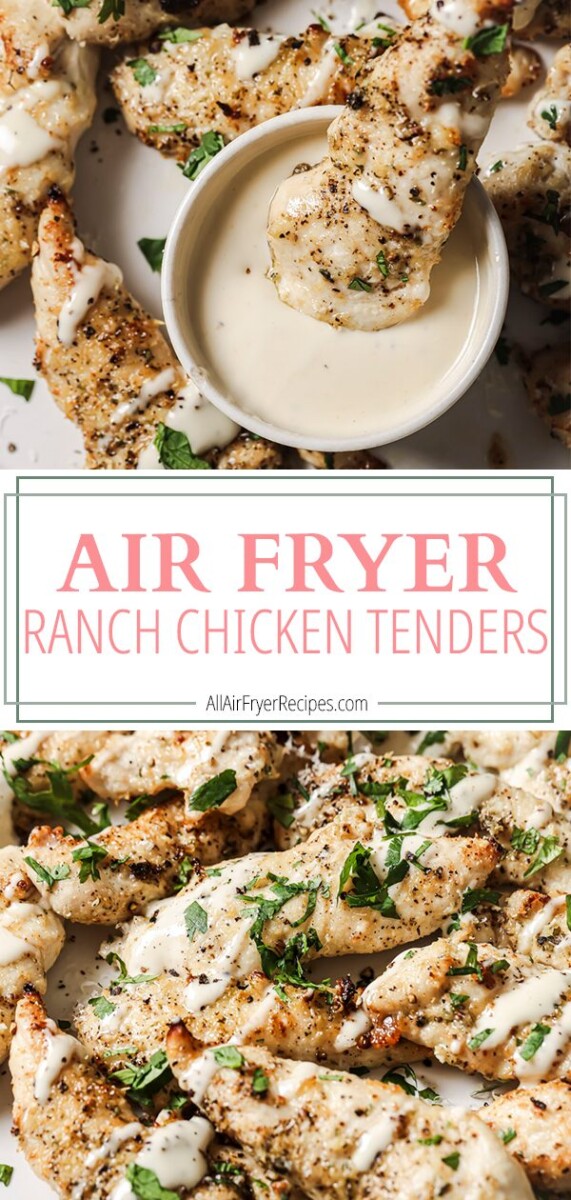 air fryer ranch chicken tenders pinterest long pin