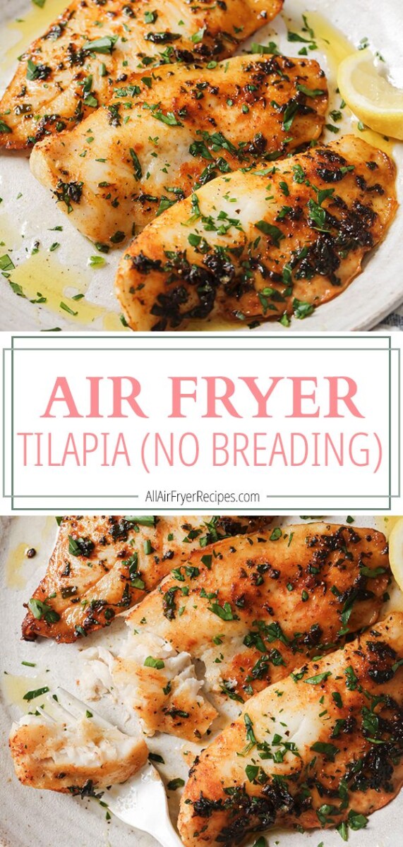 air fryer tilapia pinterest long pin