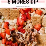 air fryer s'mores dip pinterest short pin