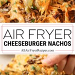 air fryer nachos pinterest long pin - new size