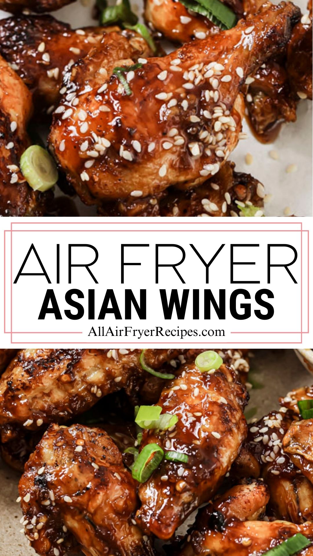 air fryer asian wings pinterest long pin - new size