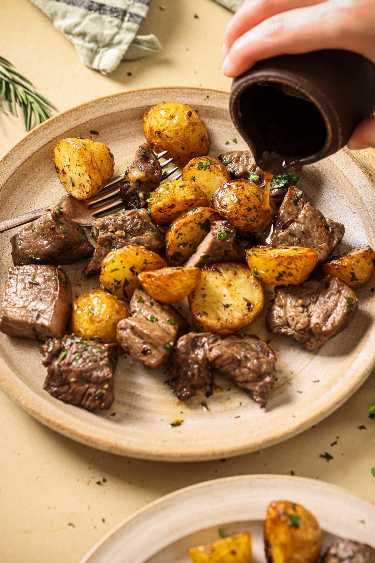 Air Fryer Steak Bites - Jz Eats