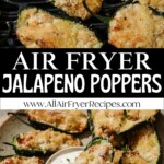 A pinterest pin for jalapeno poppers.